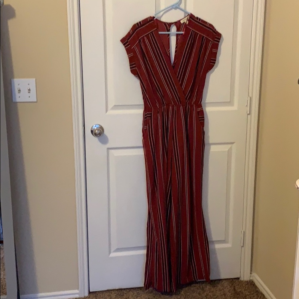 Red & Black jumpsuit